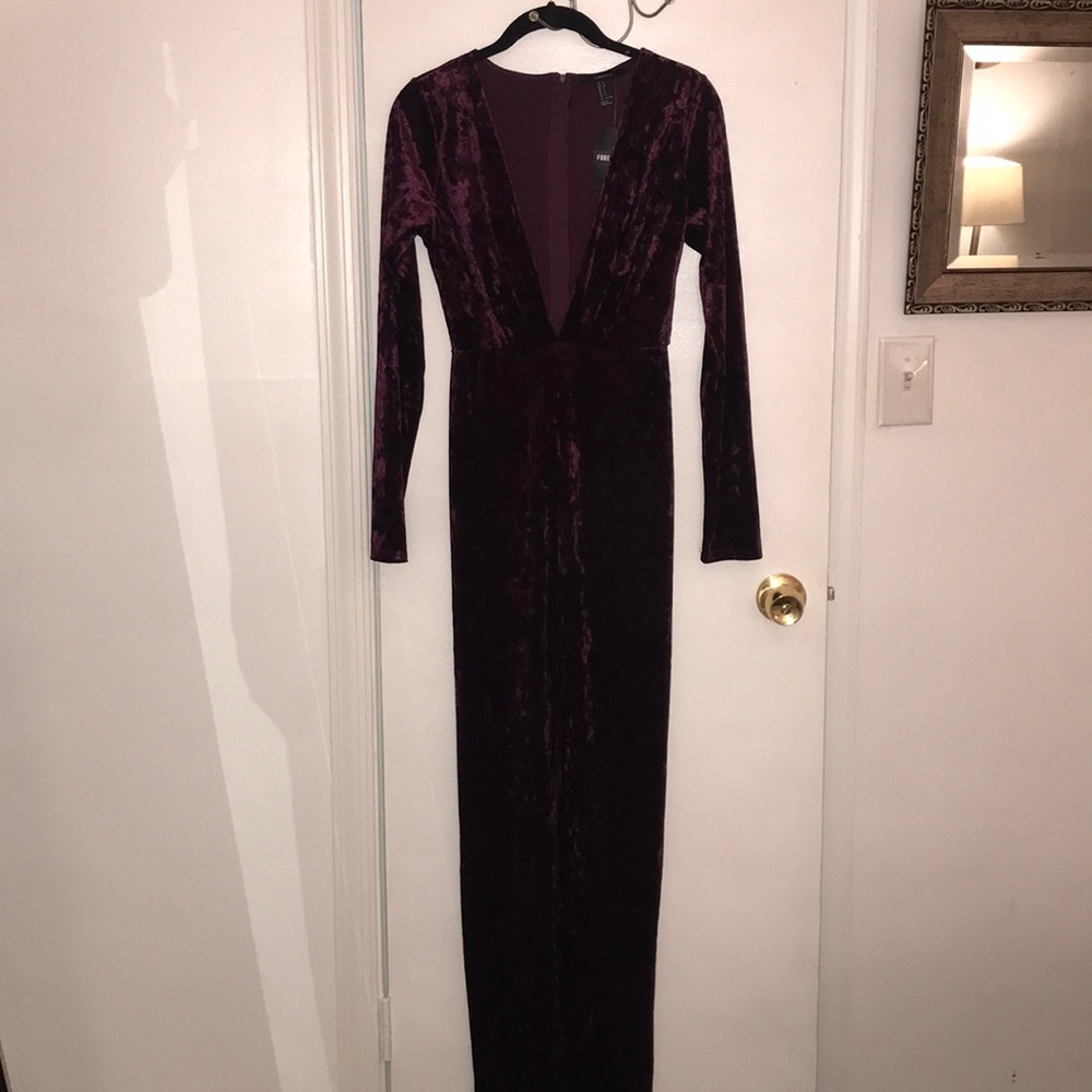 Velvet Maxi Dress